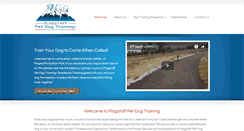 Desktop Screenshot of flagstaffpetdogtraining.com